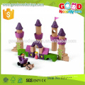 Encourages Creative 35pcs Fairy Tale Castles Theme Kids Wooden Blocks Set